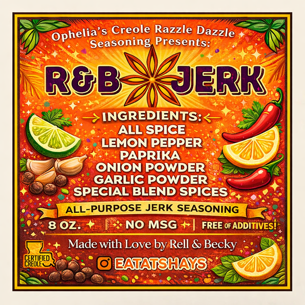 R&B Jerk All- Purpose Seasoning
