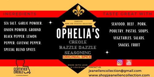 32 oz Bulk Order Ophelia's Creole Razzle Dazzle Seasoning